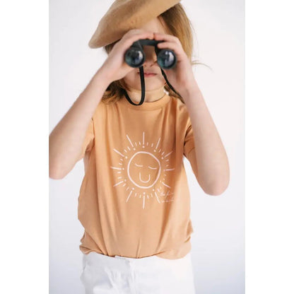 Future is Bright Kid’s Graphic T-Shirt - Toast