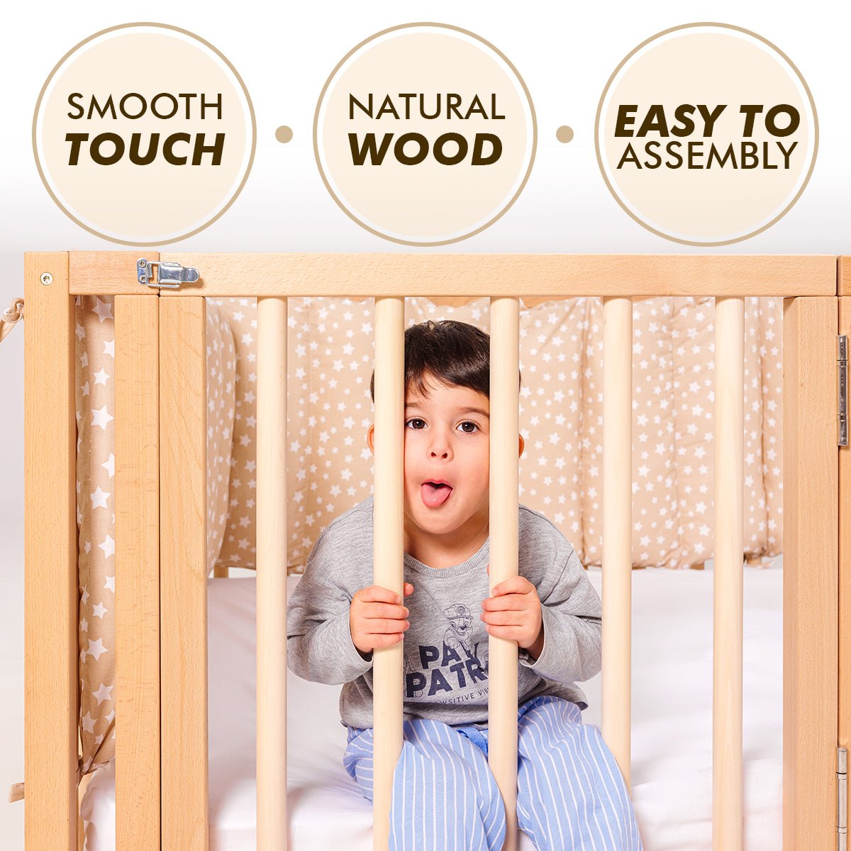 ANBAZAR Walnut Full Size Montessori Bed with Fence and Door, Toddler Floor Bed Frane Full size, Floor Bed Frame for Kids ANBAZAR Walnut Full Size Montessori Bed with Fence and Door, Toddler Floor Bed Frane Full size, Floor Bed Frame for Kids