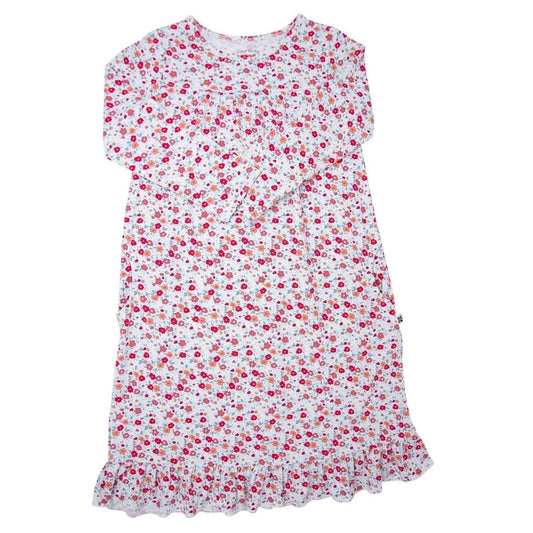 Boho Dress - Crimson Floral