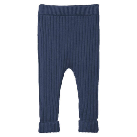 Lou Pants Cotton Knit - Vintage Indigo