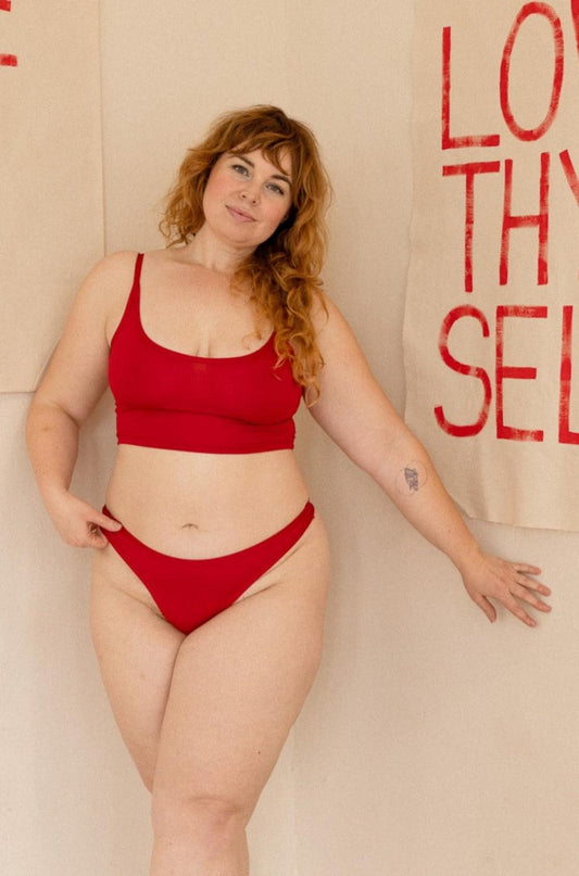 Palmer Thong - Scarlet