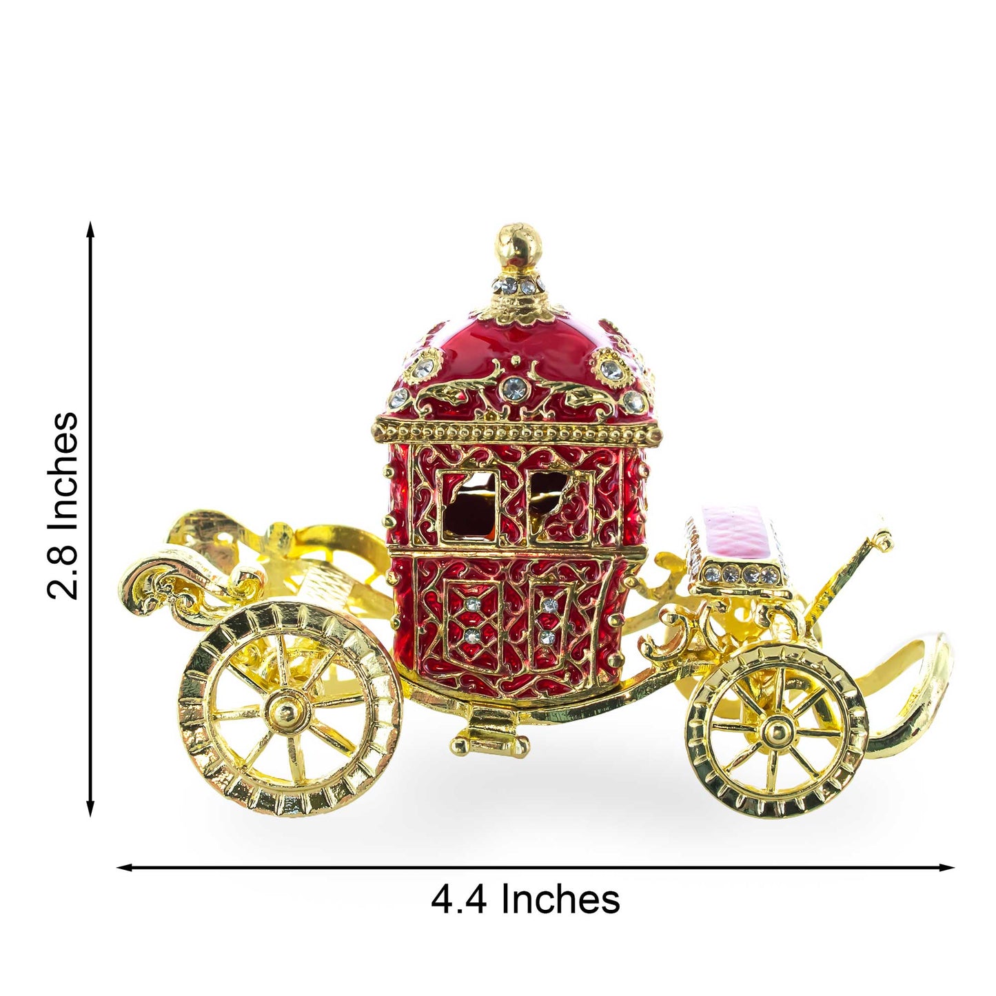 Coronation Coach Jewelry Trinket Box Figurine