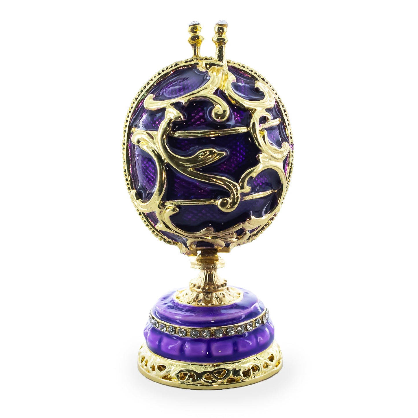 1899-1903 Spring Flowers Royal Imperial Easter Egg 3.4 Inches