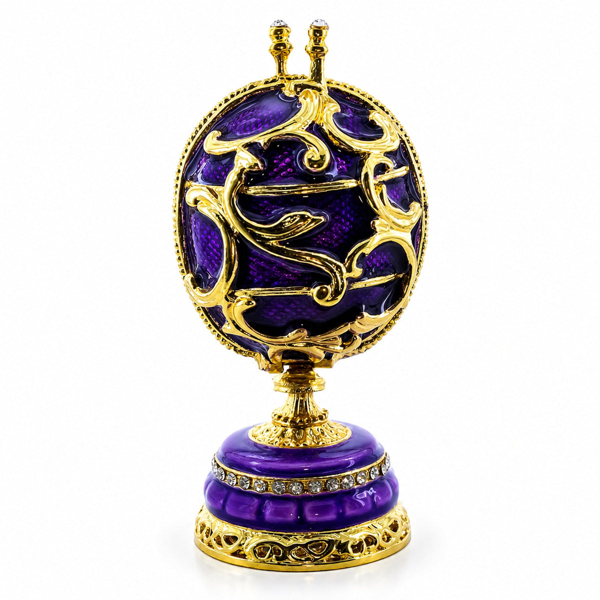 1899-1903 Spring Flowers Royal Imperial Easter Egg 3.4 Inches