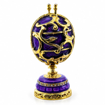 1899-1903 Spring Flowers Royal Imperial Easter Egg 3.4 Inches