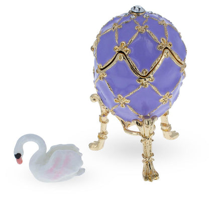 1906 The Swan Royal Imperial Egg in Purple