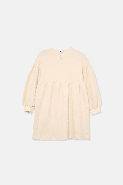 Quilted dress - Ivory