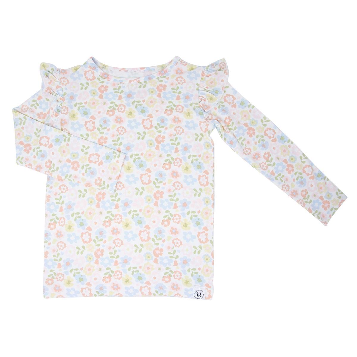 Ruffle Top - Pretty Pansy