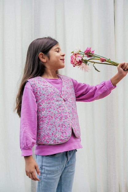 Reversible Kids Vest - Griotte Tagada