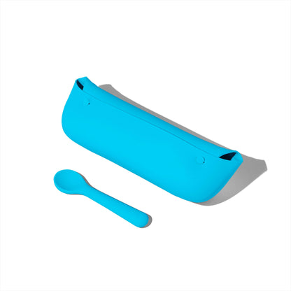 Roll & Go Silicone Bib + Spoon