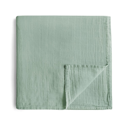 Organic Cotton Muslin Swaddle Blanket
