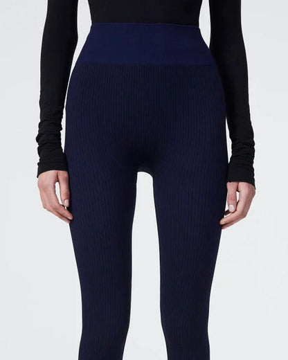 Rodebier Colab Ria RIb Leggings - Navy