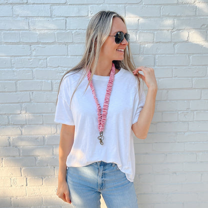 Dusty Pink Lanyard