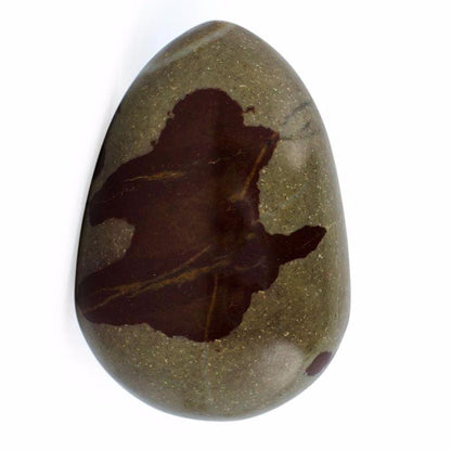 Marble Stone Egg with Wooden Stand