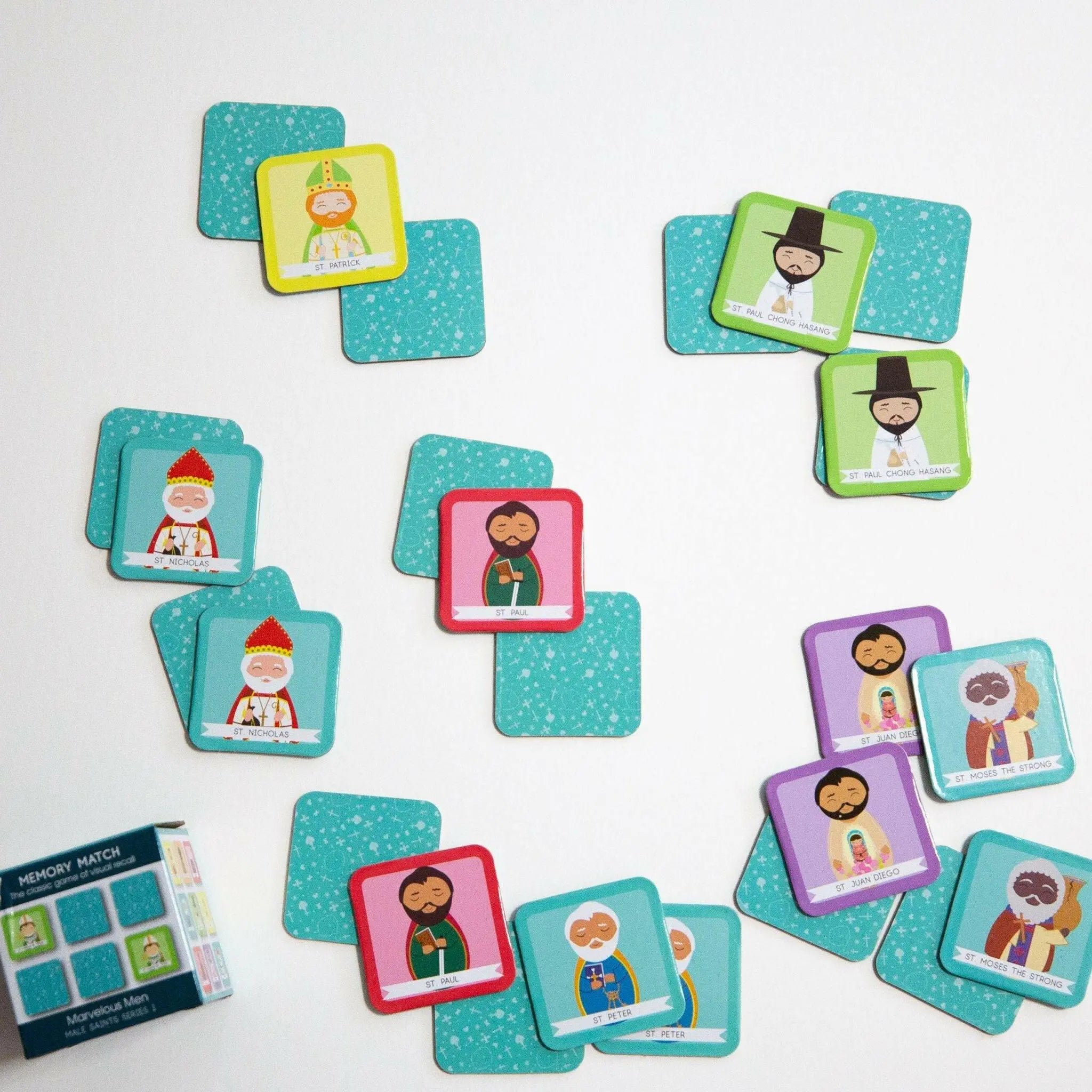 Memory Match Game- Marvelous Men Series 1 – Gentle Nursery Shop