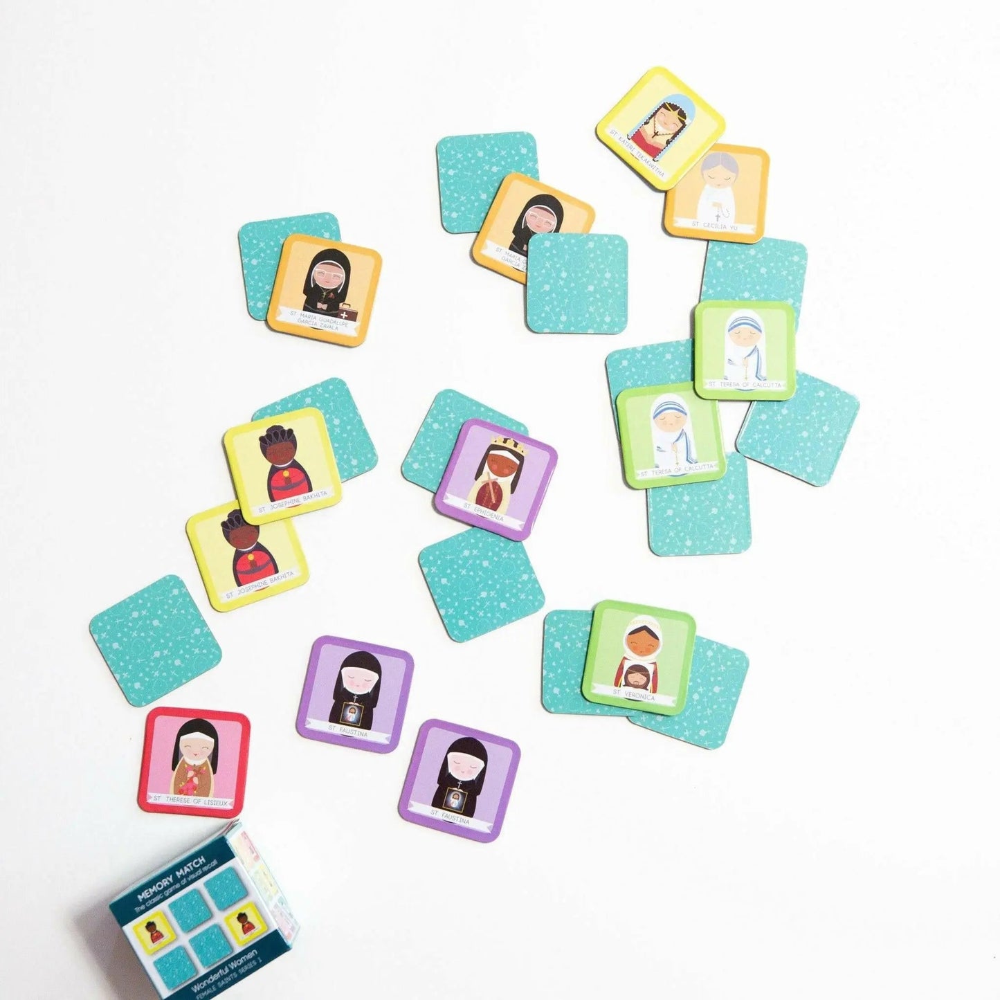 Memory Match Game- Wonderful Women Series 1