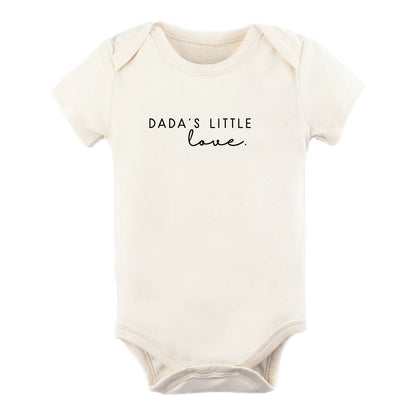 Short Sleeve Bodysuit | Dada's Little Love | Organic Cotton