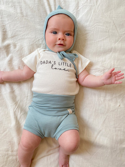 Short Sleeve Bodysuit | Dada's Little Love | Organic Cotton