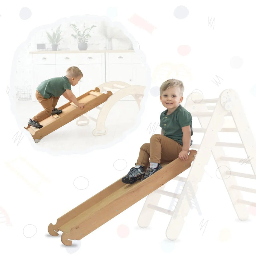 Slide Board & Climbing Ramp - Climbing Accessories – Gentle Nursery Shop