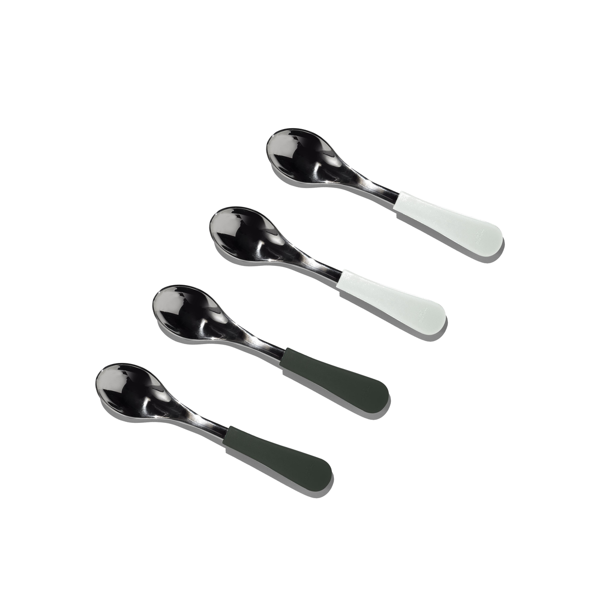 Baby Spoons Regular Scoop | Stainless Steel & Silicone
