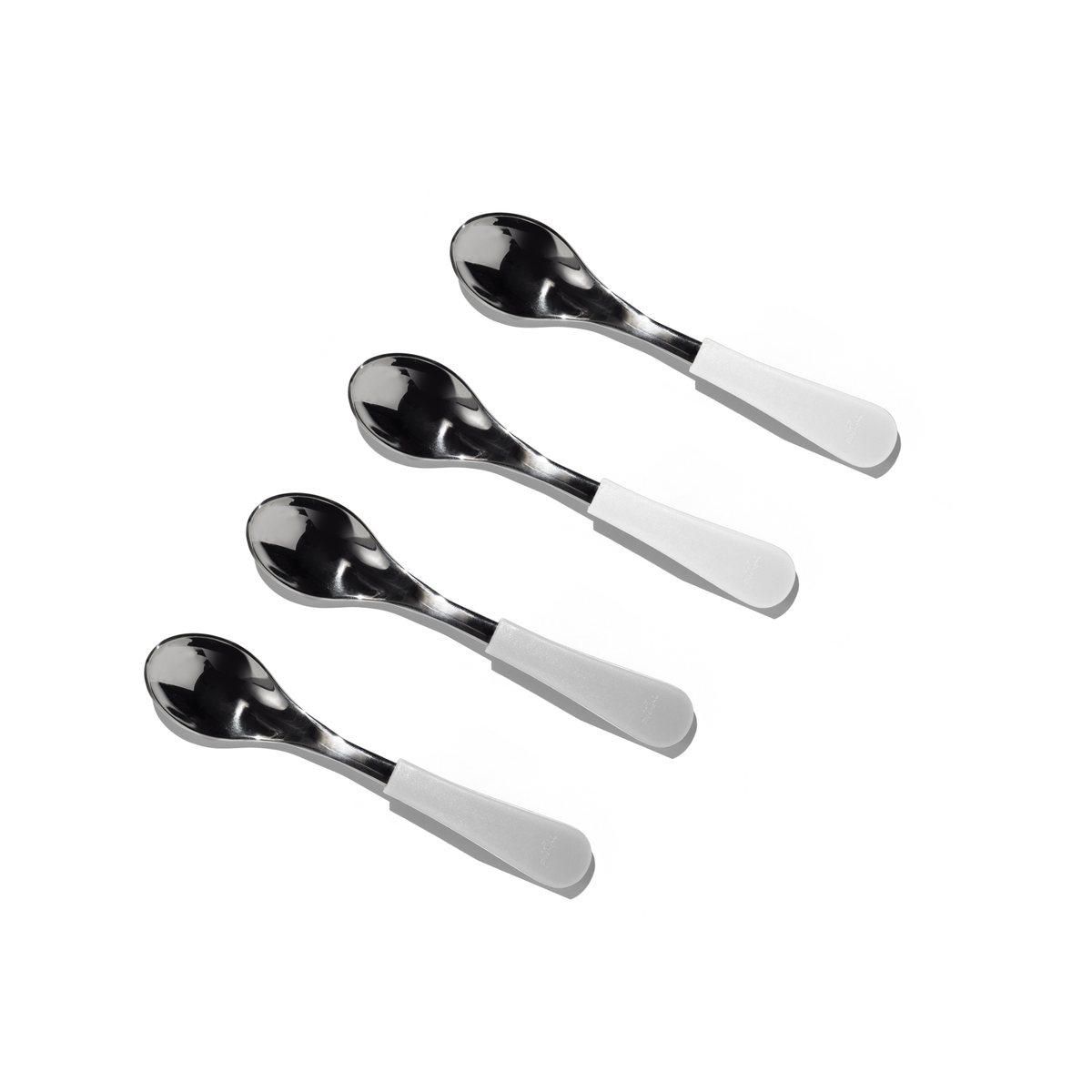 Baby Spoons Regular Scoop | Stainless Steel & Silicone