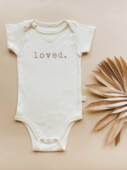 Short Sleeve Bodysuit | Loved. | Organic Cotton