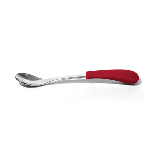 Infant Spoon Small Scoop | Stainless Steel & Silicone