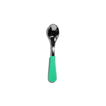 Baby Spoon Regular Scoop | Stainless Steel & Silicone