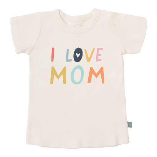 graphic tee | love mom