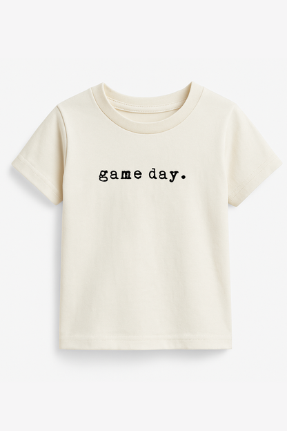 6t Toddler Game Day Graphic Tee in Organic Cotton