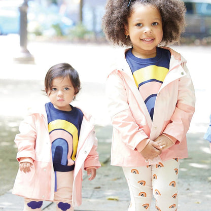 Rainbow Kid Sweatshirt - Navy/arch