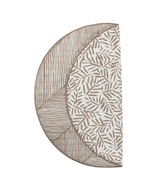 Snuggle Mat | Leaves - Tan