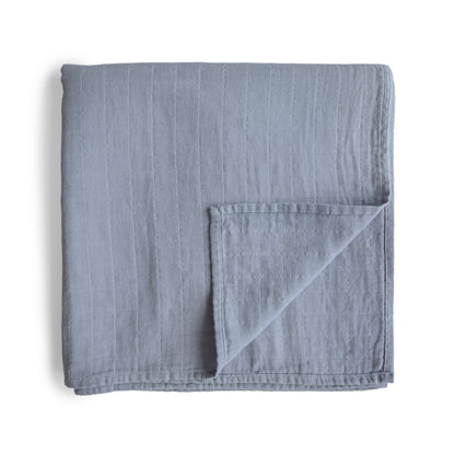 Organic Cotton Muslin Swaddle Blanket