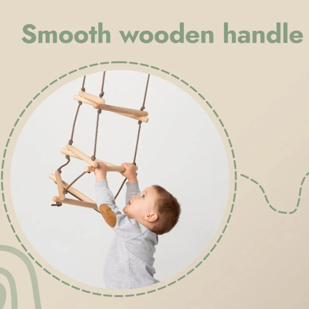 Triangle Rope Tracker Triangle rope ladder for kids – Gentle Nursery Shop