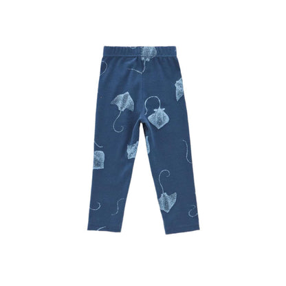 Jersey Leggings - Navy