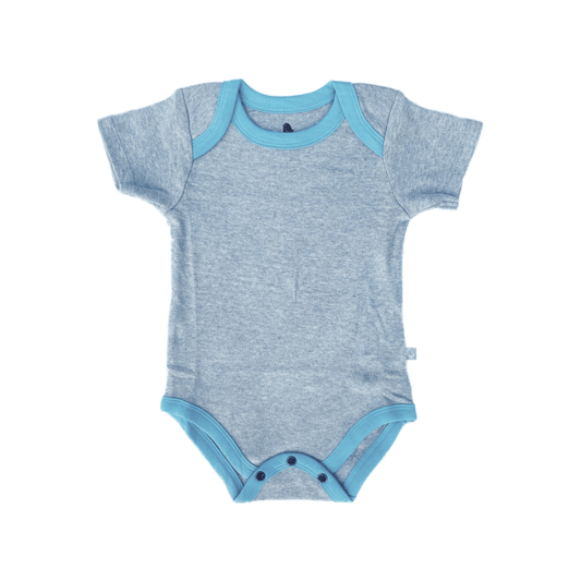 lap bodysuit | vintage aqua colorblock