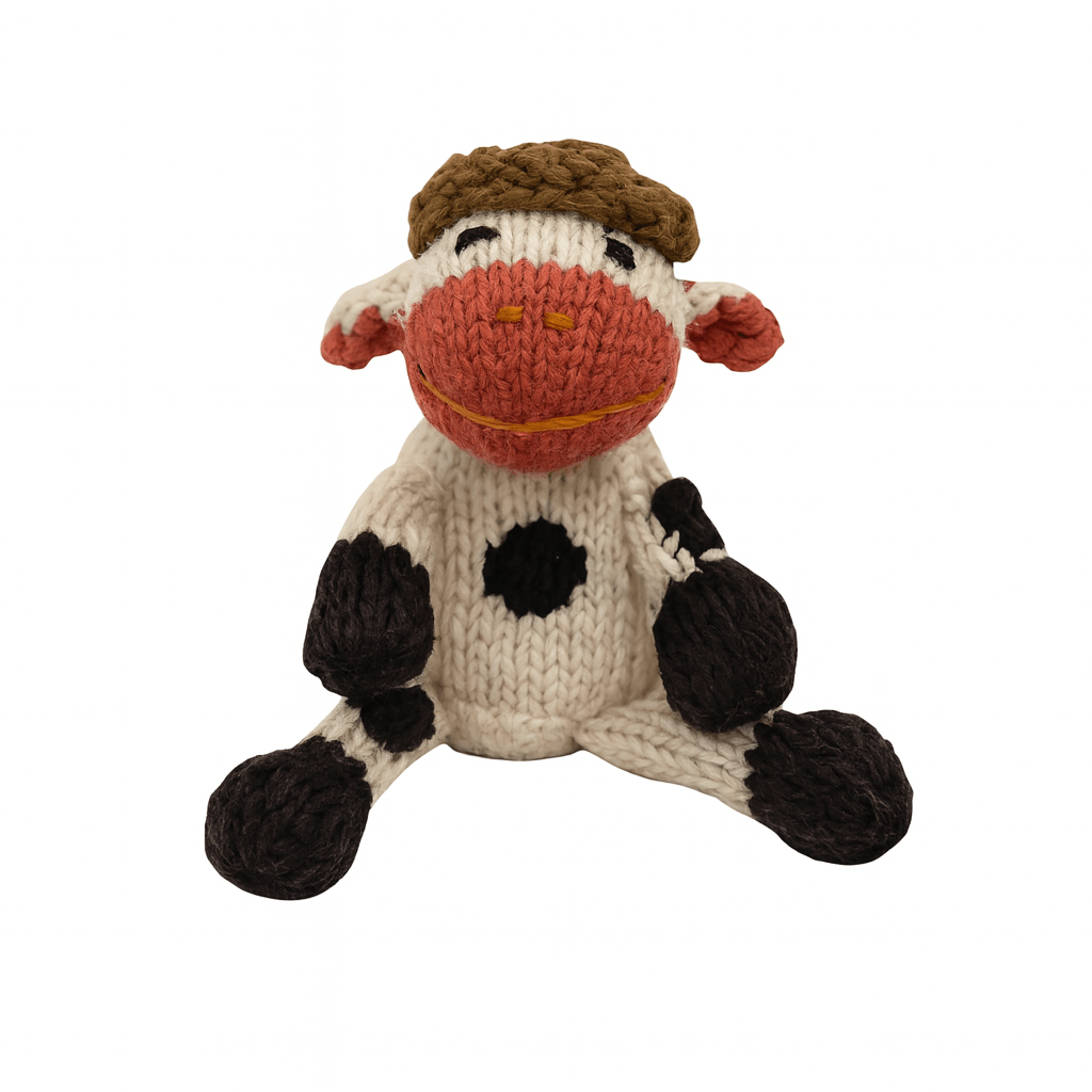 Wool Knit Buddy  | Willa the Cow