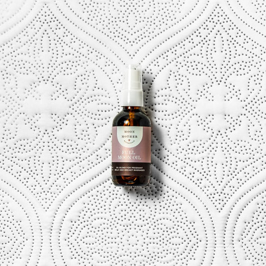 Full Moon Oil Blend for Pregnant Belly and Breast Massage