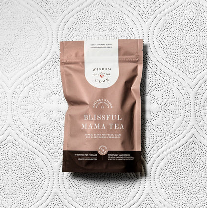 Blissful Mama Tea: Herbal Blend for Peace, Calm and Sleep During Pregnancy