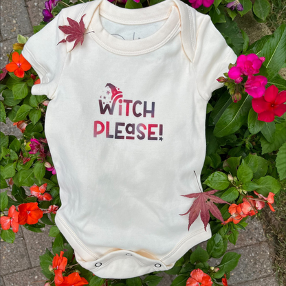 graphic bodysuit | witch please