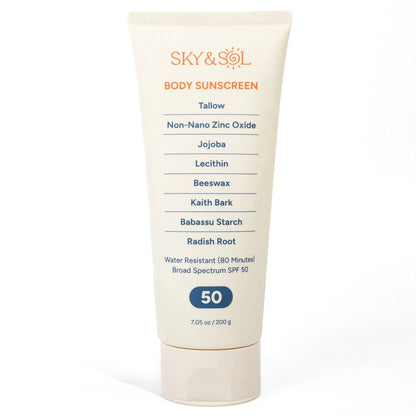 XL Sky and Sol Body Sunscreen SPF 50 (7.05 oz)