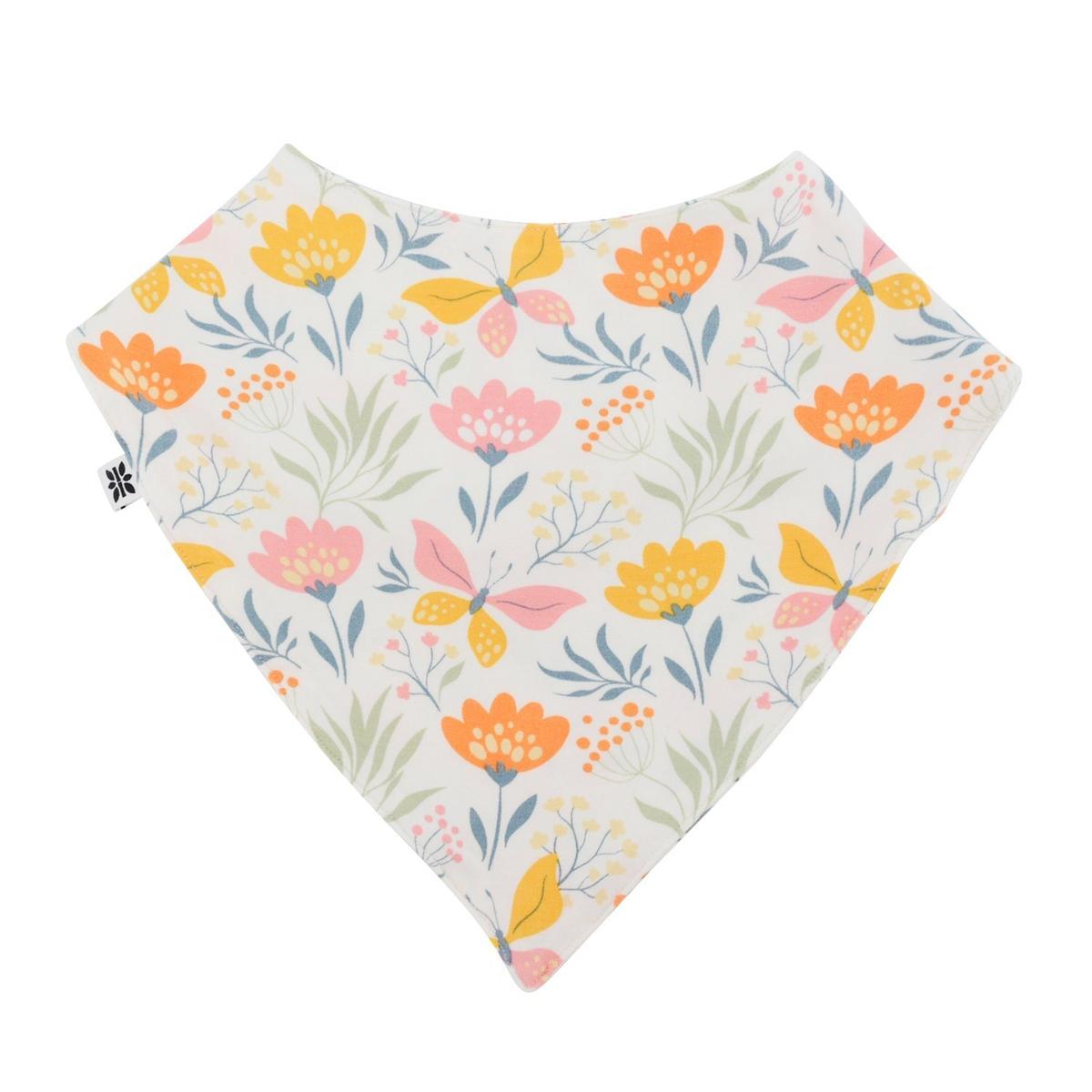 Baby Bib - Butterfly Floral