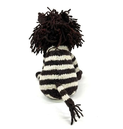 Wool Knit Buddy  | Zachary the Zebra