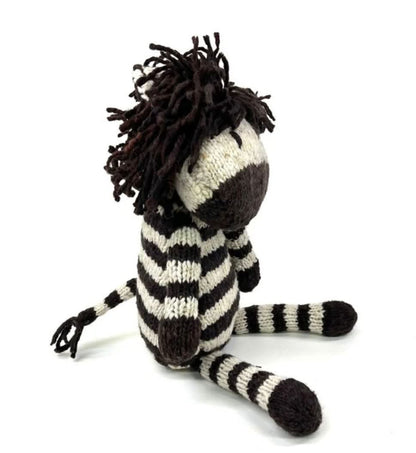 Wool Knit Buddy  | Zachary the Zebra