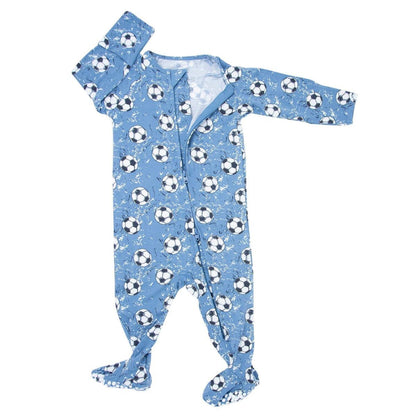 Zipper Footie - Soccer Captain