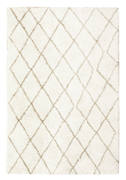 Organic Moroccan Wool + Cotton Shag Rug