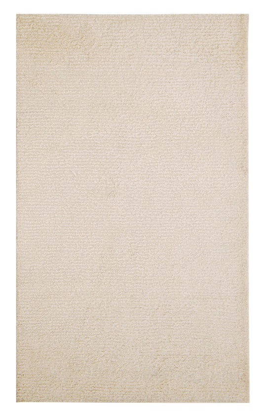 Organic Seersucker Wool+Cotton Shag Rug
